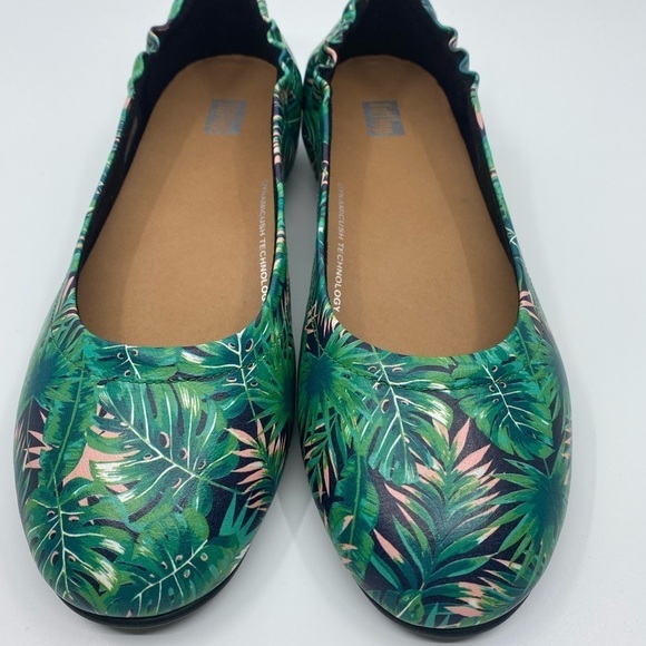 Fitflop Jungle Allegro leather colourful flat shoes.‎ - Picture 7 of 11
